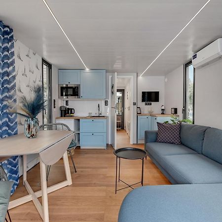 Domy Na Wodzie - La Mare Motlava Houseboats With Sauna By Downtown Apartments Gdańsk Exterior foto