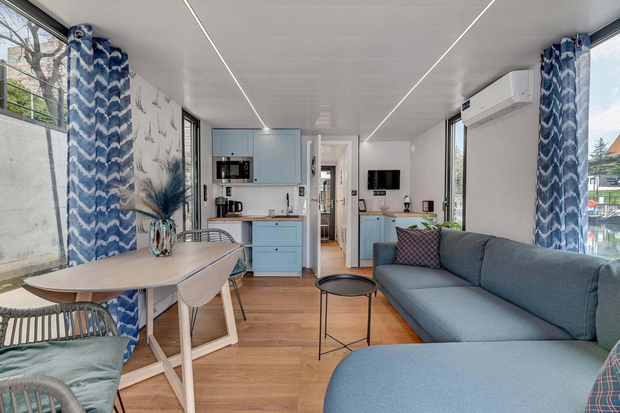 Domy Na Wodzie - La Mare Motlava Houseboats With Sauna By Downtown Apartments Gdańsk Exterior foto
