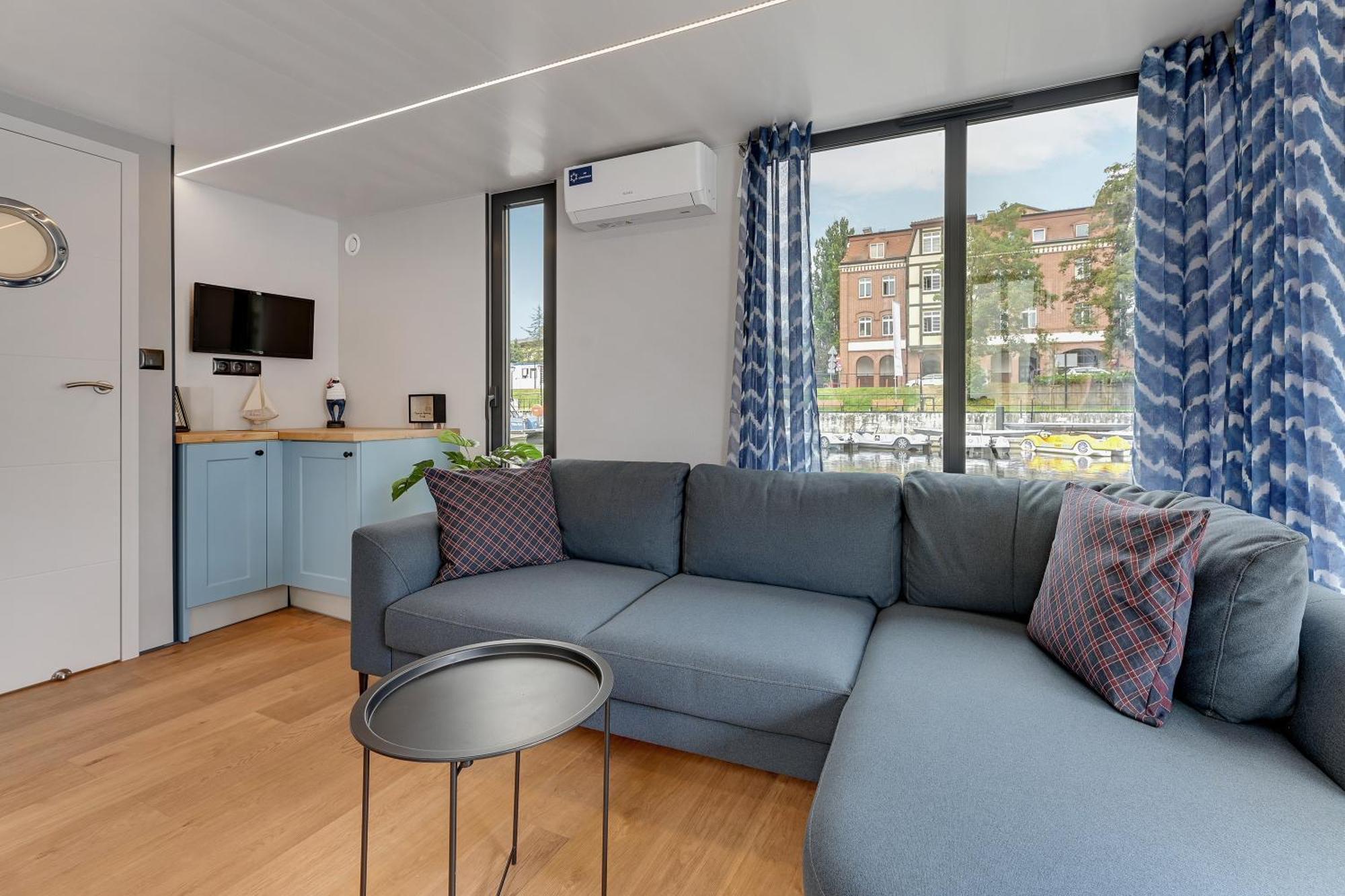 Domy Na Wodzie - La Mare Motlava Houseboats With Sauna By Downtown Apartments Gdańsk Cameră foto