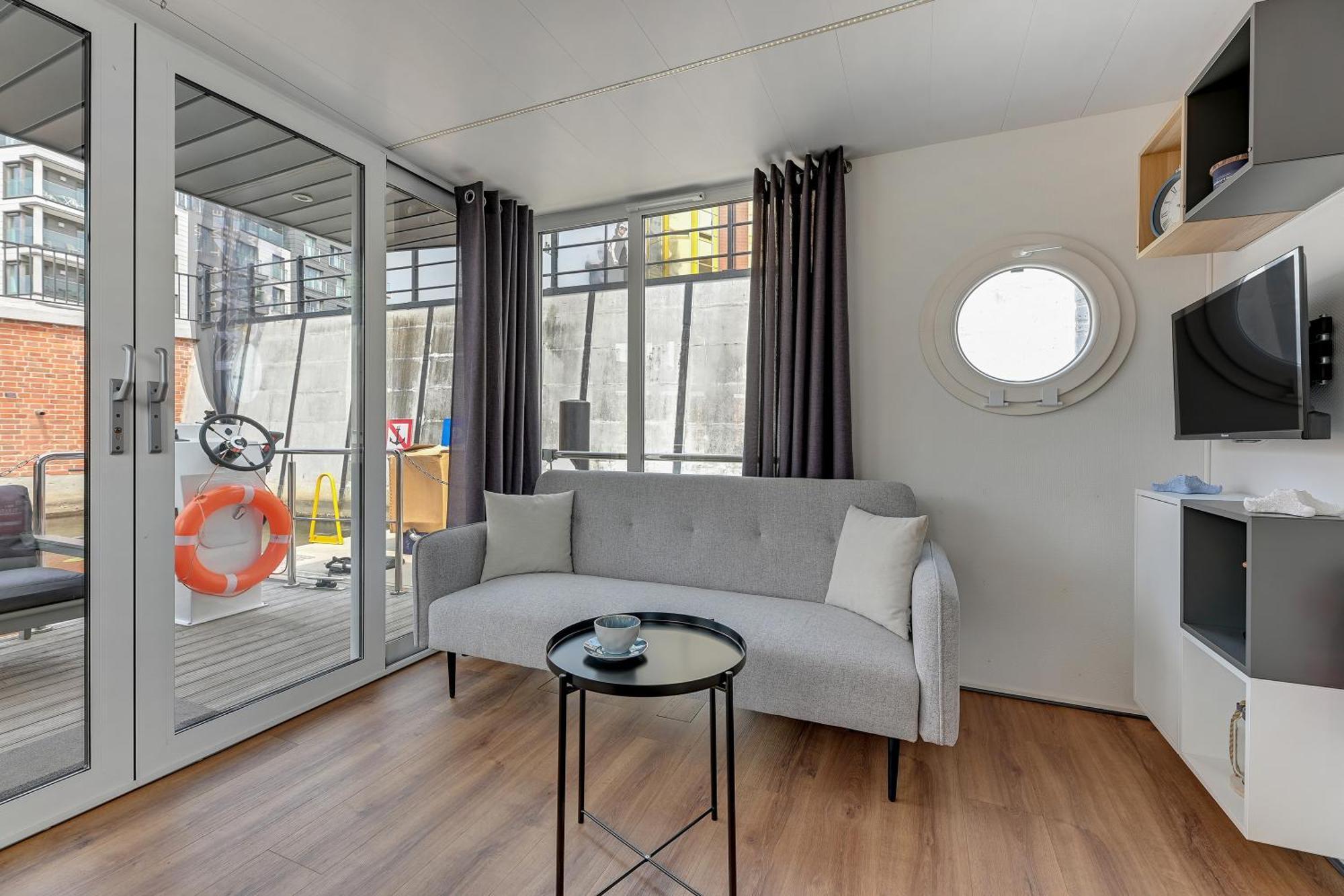 Domy Na Wodzie - La Mare Motlava Houseboats With Sauna By Downtown Apartments Gdańsk Cameră foto